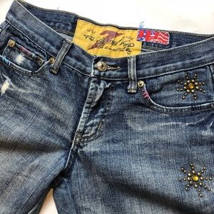 7FOR ALL MANKIND BOOTCUT JEAN/SLIGHTLY FLAIRED